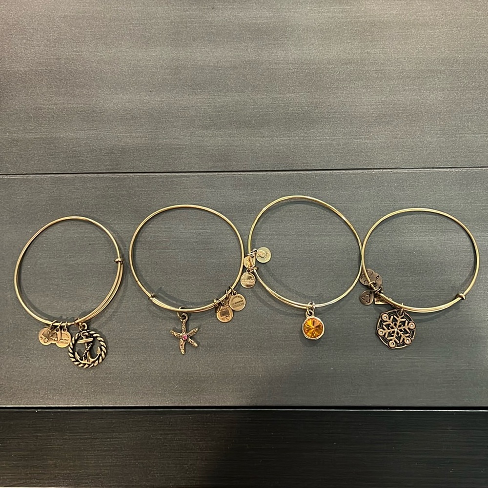 Alex and Ani Bracelets (Includes all 4)
